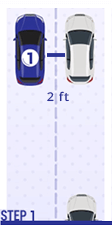 Parallel Parking Step - 1